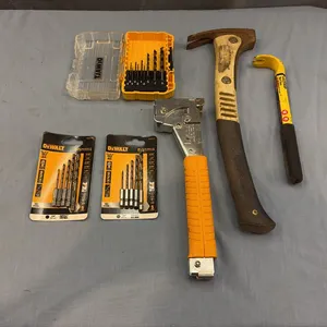 Dewalt Drill Bits, Stapler, Hammer & Nail Claw