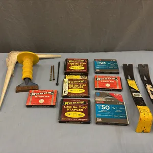 Arrow Staples, Stanley Wonder Bars & Misc