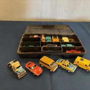 Slot Cars w/ Case