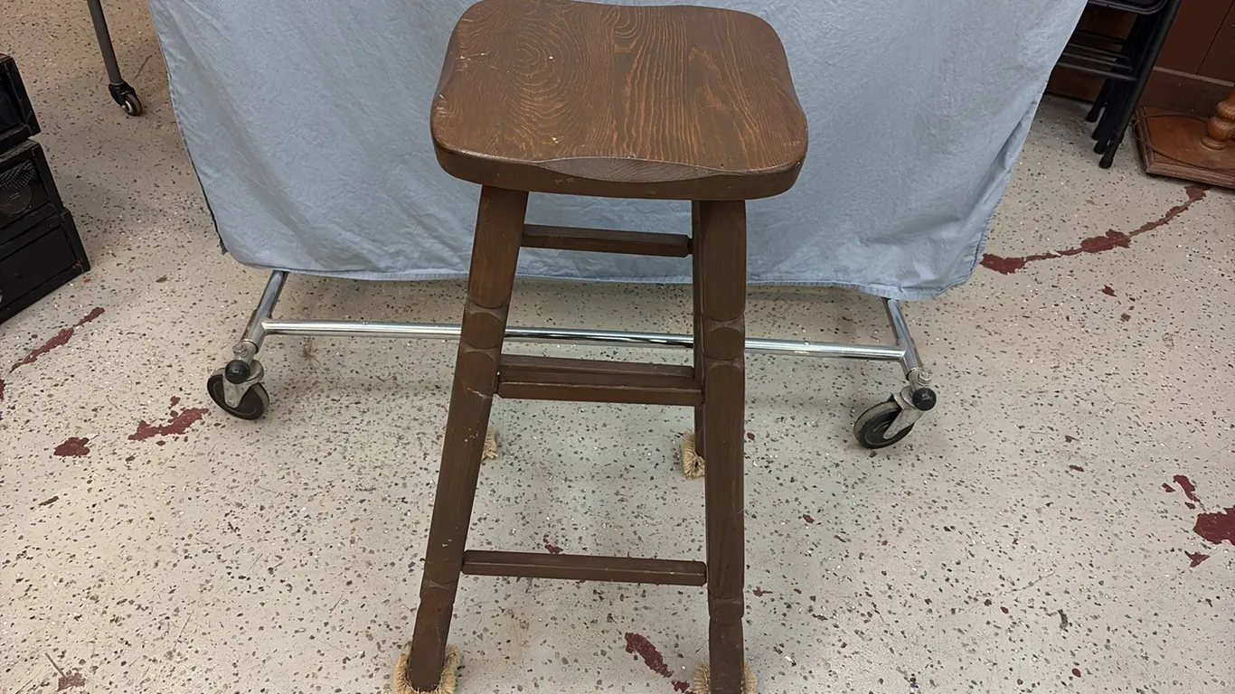 Wood Stool