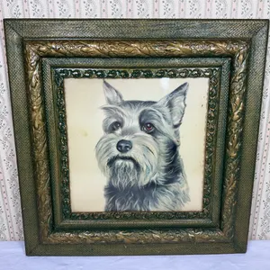 Alpnarly Lyster "Scotty Dog" in Period Frame