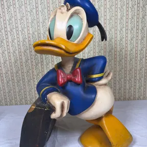1980 Donald Duck Suitcase Statue