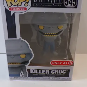 New Funko  DC POP Heroes Batman The Animated Series" Killer Croc" Vinyl Figure.