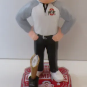 2014 Urban Meyer Ohio State College Football National Championship Bobblehead.