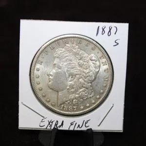 U.S. 1887-S Morgan Silver Dollar