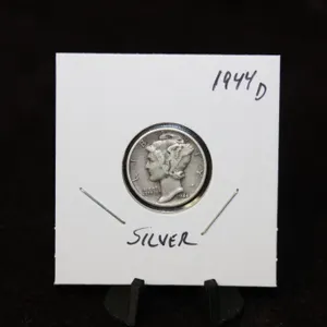 U.S. 1944-D Mercury Silver Dime