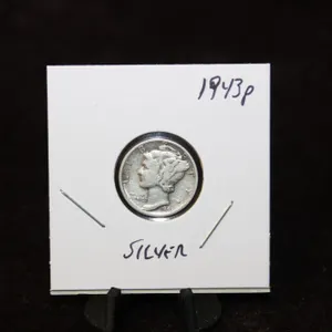 U.S. 1943-P Mercury Silver Dime