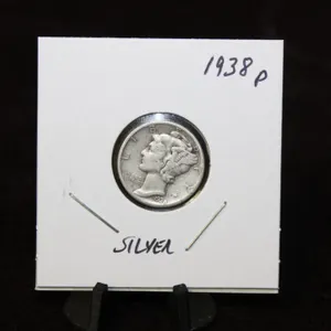 U.S. 1938-P Mercury Silver Dime
