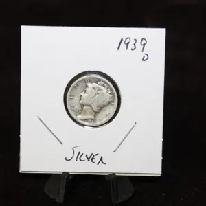 U.S. 1939-D Mercury Silver Dime