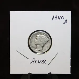 U.S. 1940-D Mercury Silver Dime