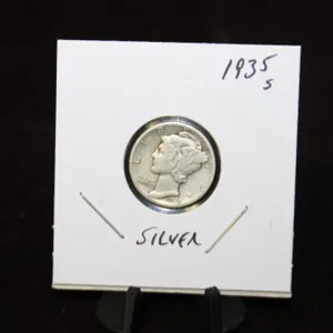 U.S. 1935-S Mercury Silver Dime