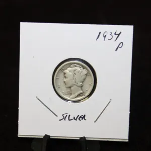 U.S. 1934-P Mercury Silver Dime