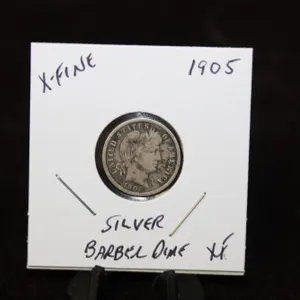 U.S. 1905-P Barber Silver Dime