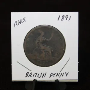 1891 British Penny