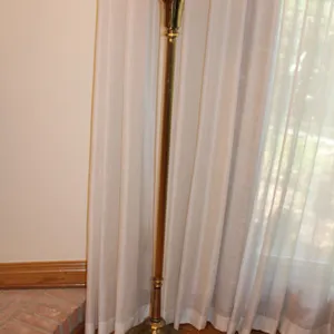 Brass Torchiere Floor Lamp