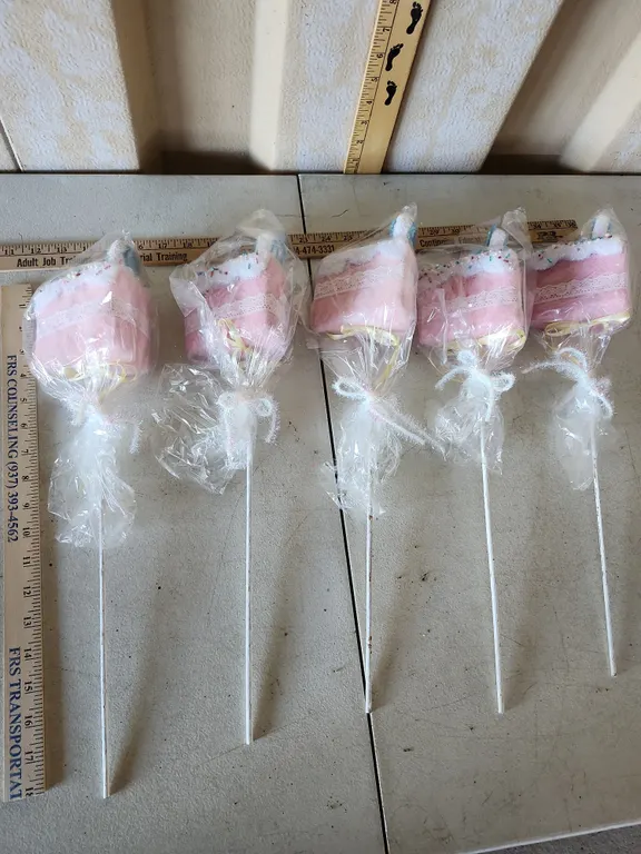 5 New Glitter Cake Picks