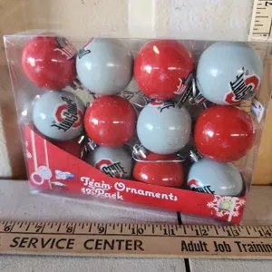 12 Ohio State Ornaments