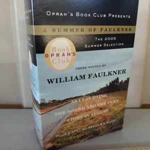 2 Novels By William Faulkner Set, Paperback Books
