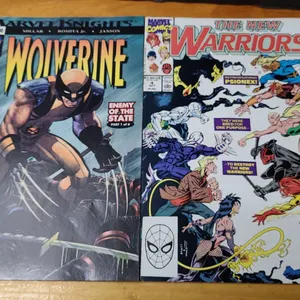 Marvel Comics The New Warriors #4 and Wolverine #20 Set