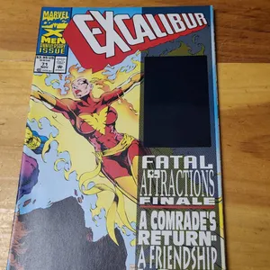 Excalibur #71 Marvel Comics 1993 Fatal Attractions Holo Cover