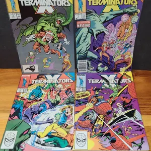 Marvel X-Terminators Complete 4-Issue Mini-Series Set 1988