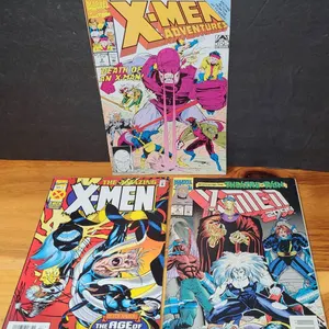 X-Men Comic Lot: X-Men Adventures #2, 2099 #4, Amazing X-Men #2