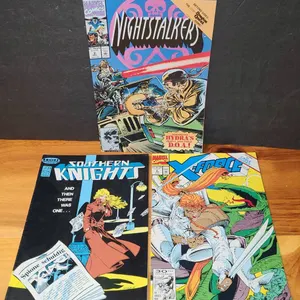 Nightstalkers #2, X-Force #8, Southern Knights #21 Comics