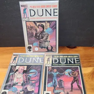 Marvel Dune Movie Adaptation 3-Issue Comic Book Set 1984