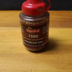 Crosman Copperhead 1500 Count Premium BBs Easy Pour Bottle