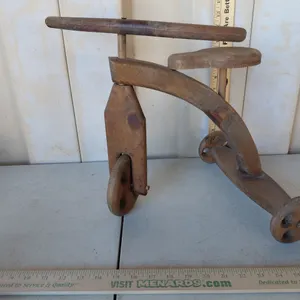 Wood Tricycle Decor