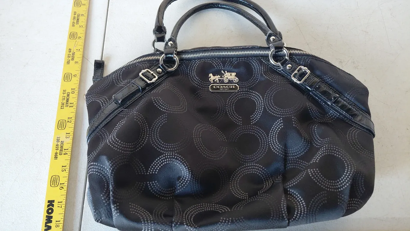 Coach Tote Purse, Minor Damage