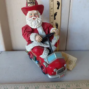 Fabriche Collectibles Fireman Santa 9" Tall