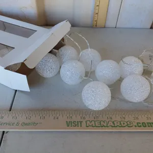 Battery Operated Snowball Lights