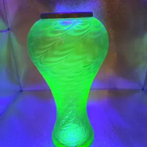 Antique Art Nouveau farrowed vase