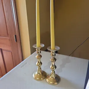 Vintage Baldwin Brass candle stick holder