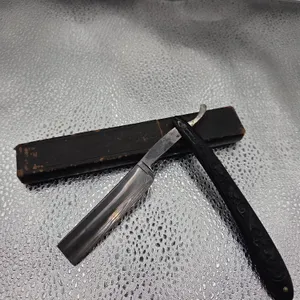 vintage German straight razor