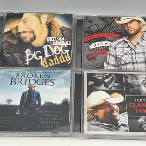 4 Toby Keith CDs-Big Dog Daddy, American Ride, Broken Bridges, & Clancy's Tavern