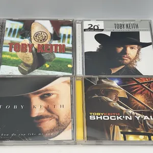 4 Toby Keith CDs-Pull My Chain, The Best Of Toby Keith, How Do You Like Me Now?!, & Shock'N Y'All