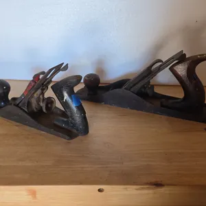 Antique hand wood planes
