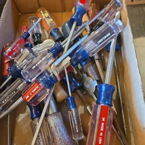 Large assortment of Craftsman brand screwdrivers