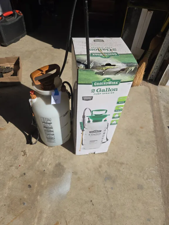 Plastic garden sprayers