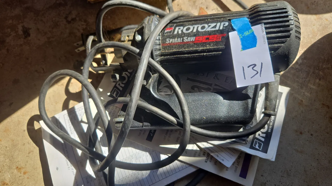 RotoZip spiral saw