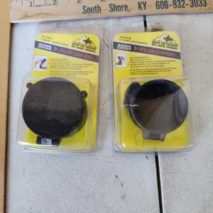 2 Butler Creek Scope Covers-30 Obj (1.960") & 18 Eye (1.700")