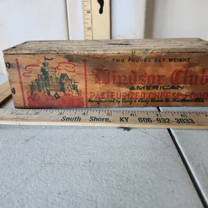 Vintage Windsor Club American Cheese Box
