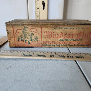 Vintage Windsor Club American Cheese Box