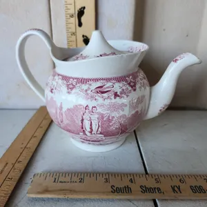 Vintage Apollo Dawson's Oriental Teapot, Minor Chips