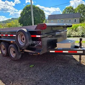 2015 Moritz dump trailer
