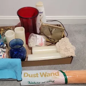 BATTERY CANDLES, DUSTER, SNOWMAN & more