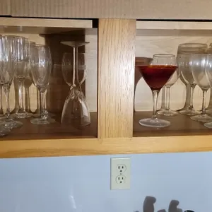 VARIETY OF STEMWARE