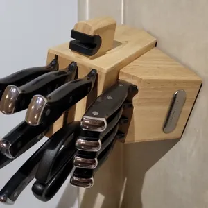 FARBERWARE KNIVES IN KNIFE BLOCK